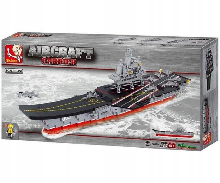 gazelo-klocki sluban 1058el. aircraft carrier g068878