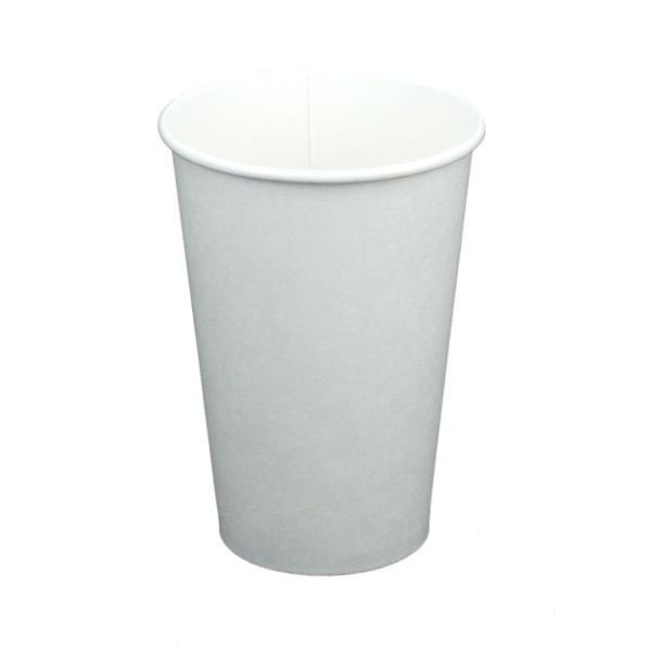 kubki jednorazowe papierowe 180ml a'100 do kawy białe