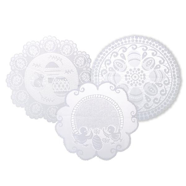 ARPEX-WN SERWETKA AŻUROWA NA KOSZYCZEK 40CMD9357  WIELKANOC