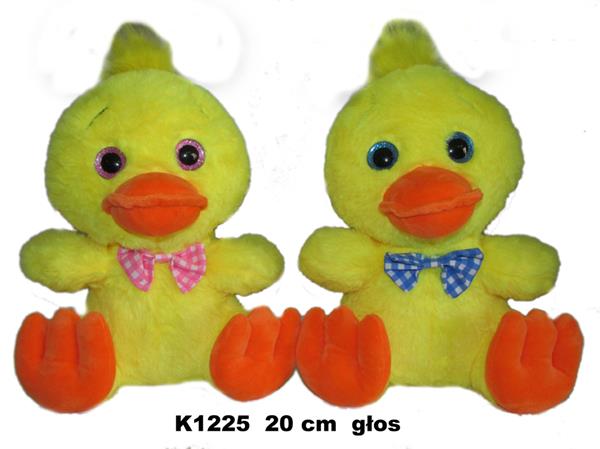 SUNDAY-WN KACZKA Z GŁOSEM 20CM  K-1225  WIELKANOC