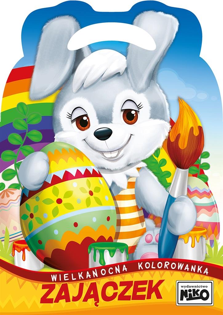 niko kolorowanka wielkanocna zajączek