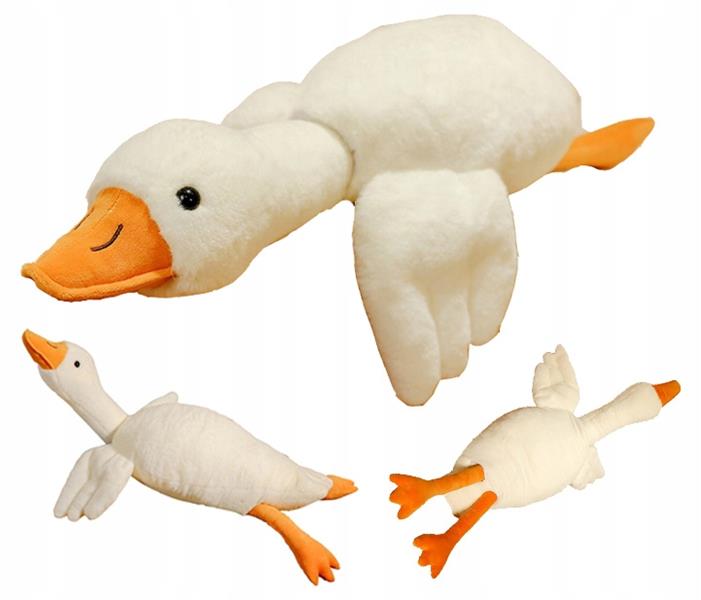 gęś pluszowa 50cm mała