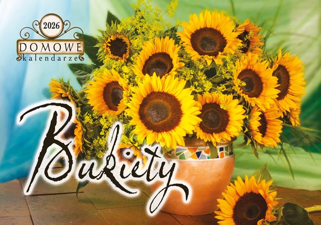 M&P KALENDARZ ŚCIENNY DOMOWY 2026 BUKIETY TW-10-3