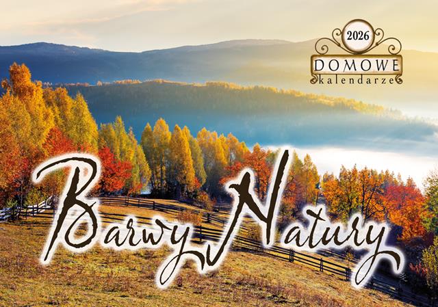 M&P KALENDARZ ŚCIENNY DOMOWY 2026 BARWY NATURY TW-10-5