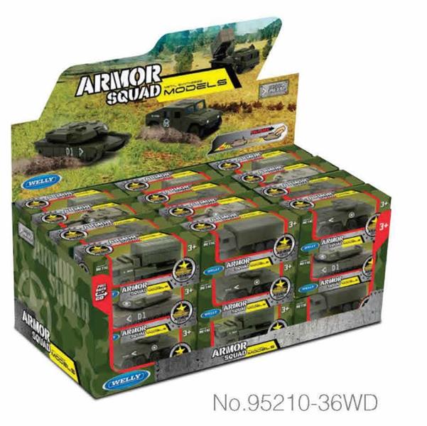 DROMADER WELLY SAMOCHOD MODEL 1:60 METAL WOJSKOWE