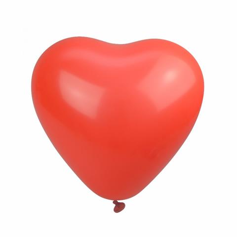 arpex balon serce czerwone op.100szt kb2762 walentynka