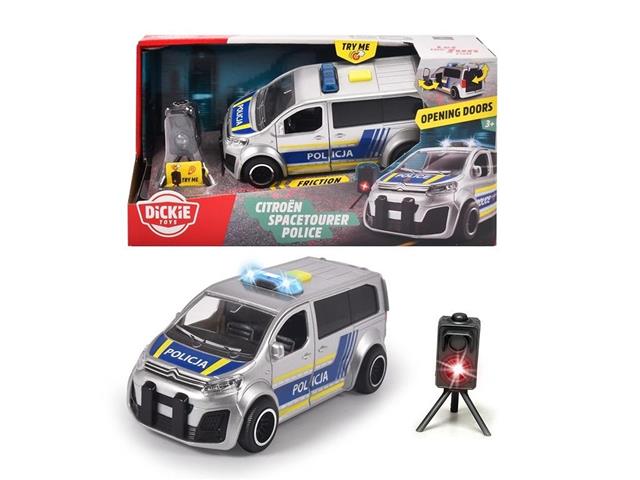 DICKIE SOS POLICJA CITROEN KONTROLA PRĘDKOŚCI ŚW/DŹW 3713015026