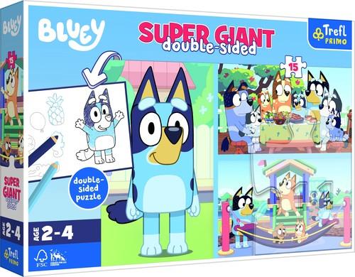 TREFL PUZZLE 15EL SUPER GIANT PRZYGODA BLUEY 42010 PRIMO