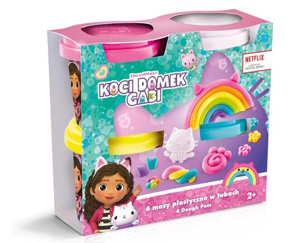 EPEE KOCI DOMEK GABI MASA PLASTYCZNA 4 KOLORY 60067
