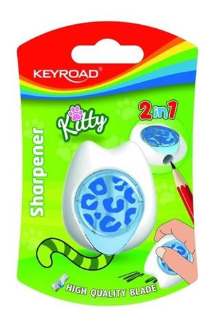 keyroad temperówka z gumką kitty kr872405 /12/