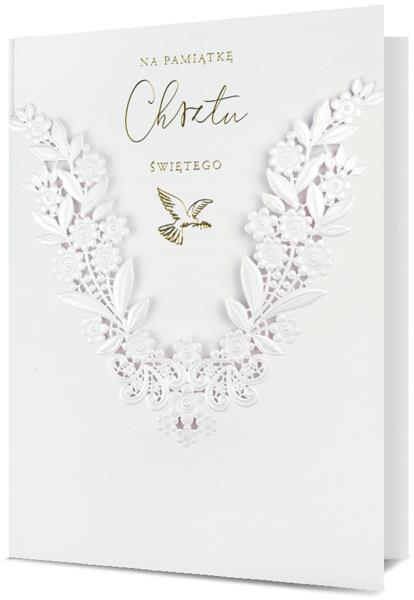 PAN DRAGON KARTKA OZDOBNA CHRZEST ŚWIĘTYHM-100 1132