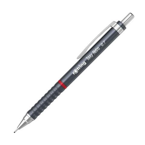 rotring ołówek automatyczny tikky retro 0,7mm grey 2202570 newell