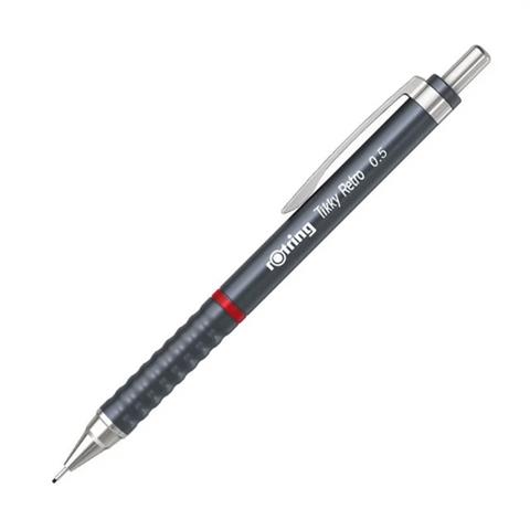 rotring ołówek automatyczny tikky retro 0,5mm grey 2202567 newell