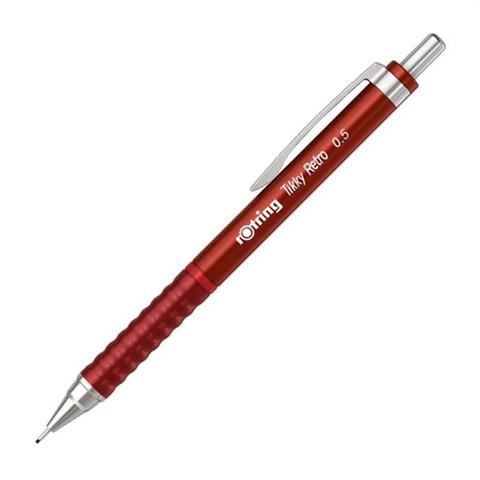 rotring ołówek automatyczny tikky retro 0,5mm red 220568 newell