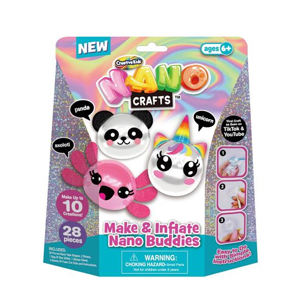 nano crafts taśma bańki inflatable buddies  28szt 64829