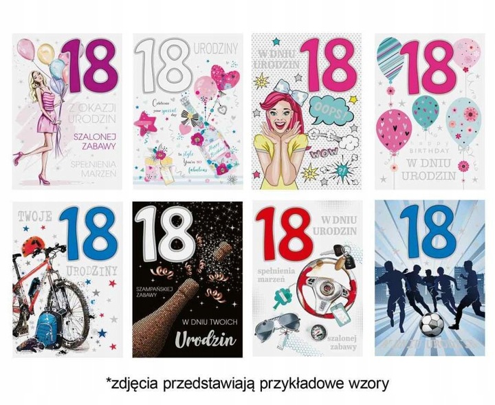 POLMAK KARTKA OZDOBNA B6GE UR18 699     URODZINY 