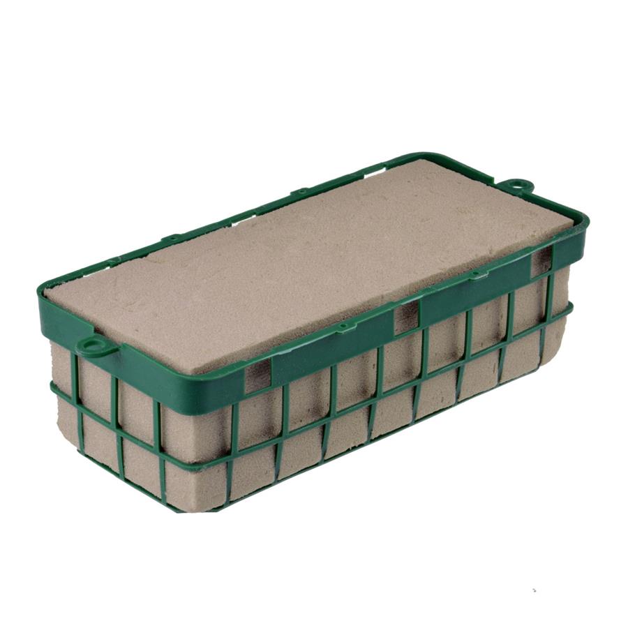 ARPEX PIANKA FLORYSTYCZNA DO KWIATÓW SZTUCZNYCH W KOSZYCZKU PROSTOKĄTNA 23*11*8CM