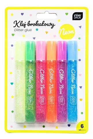 INTERDRUK KLEJ BROKATOWY NEON A'6 10,5ml