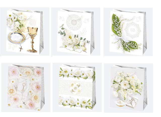 TORBA OZDOBNA 19x23x10,5CM T4 KOMUNIA 15/10/