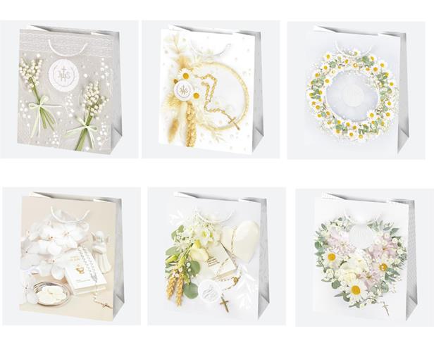 TORBA OZDOBNA 19x23x10,5CM T4 16 KOMUNIA/10/