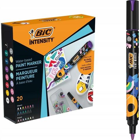 BIC-MARKER OLEJOWY INTENSITY A'20 MIX  KOLORÓW