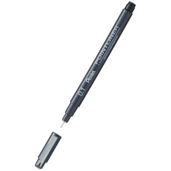 PENTEL CIENKOPIS POINTLINER 0.1MM CZARNYS20P-1A /12/