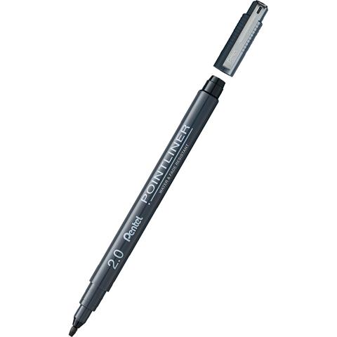 PENTEL CIENKOPIS POINTLINER 2.0MM CZARNYS20P-C20A /12/