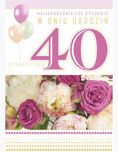 POLMAK KARTKA OZDOBNA B6X UR 688 