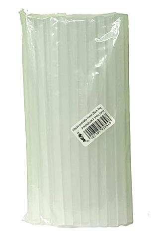 SUPER CENA! KLEJ TERMOTOPLIWY DO PISTOLETU 1KG 11X260MM PAŁECZKI BEZBARWNE ALFA 8448