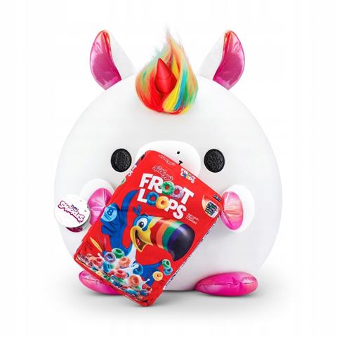 ZURU SNACKLES PLUSZAK ŚREDNI 35CM FROOT LOOPS PŁATKI 77511B