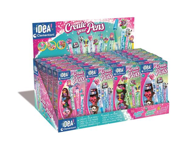 CLEMENTONI MINI FABRYKA DŁUGOPISÓW 18155