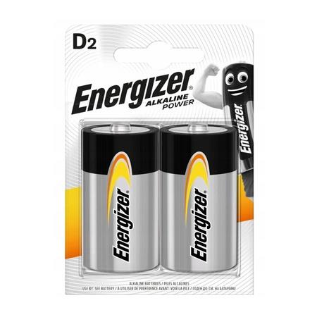 ENERGIZER BATERIA R20 OP.2SZT ALKALINE POWER