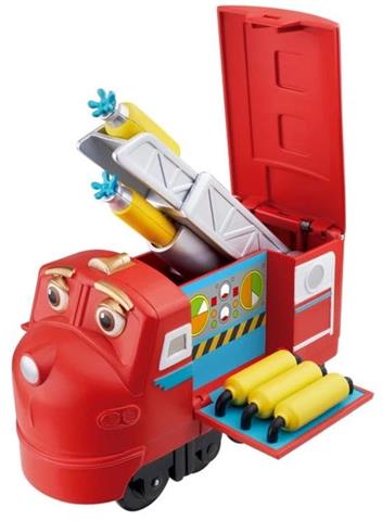 Chuggington Merry trenuje pop i transformację Wilsona TM TOYS STACYJKOWO