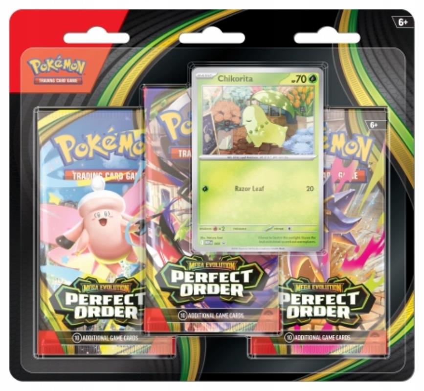 Pokemon TCG: ME 03 3-Pack Blister MIX POK 2026 ME 03 3-pack