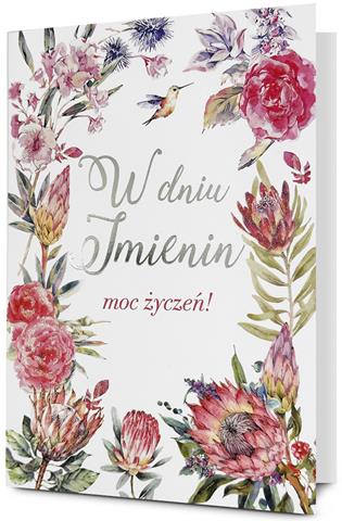 PAN DRAGON KARTKA OZDOBNA IMIENIN HM200-3624