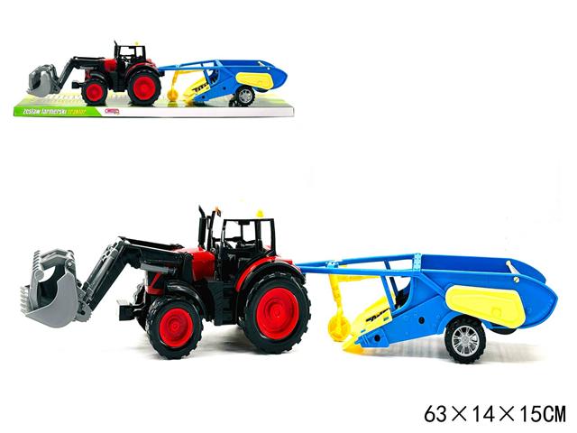 GAZELO TRAKTOR Z MASZYNĄ ROLNICZĄ G217547