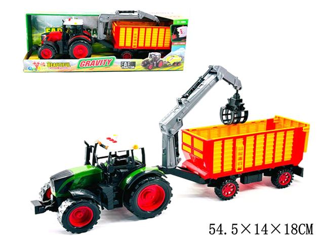 GAZELO TRAKTOR Z PRZYCZEPĄ ŚWIATŁO, DŹWIĘK G219791