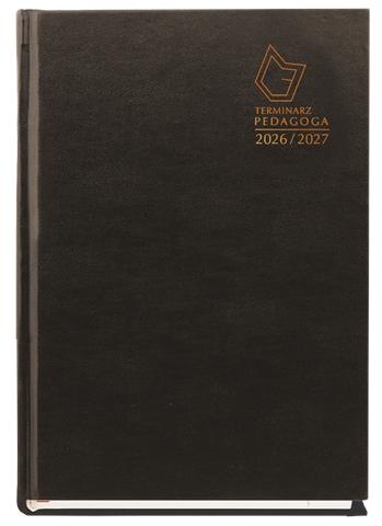 M&P TERMINARZ PEDAGOGA 2026/2027 CZARNY T-150V-V