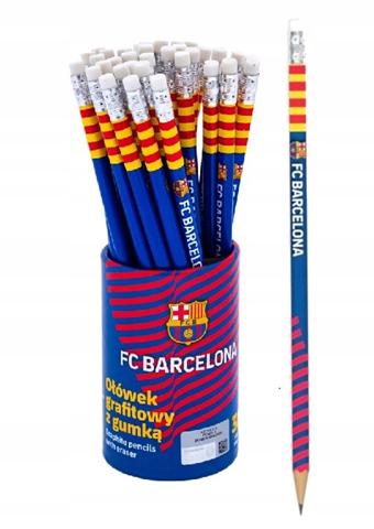 ASTRA OŁÓWEK GRAFITOWY Z GUMKĄ HB FC BARCELONA 206 023 051 /36/