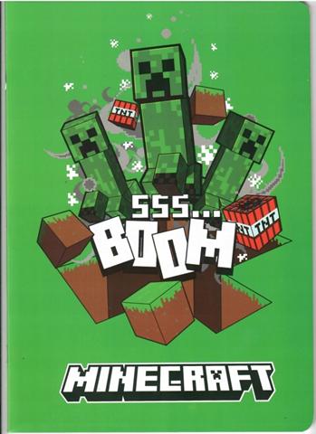 ASTRA ZESZYT A4 32K KRATKA # MINECRAFT  102 025 059 /10/