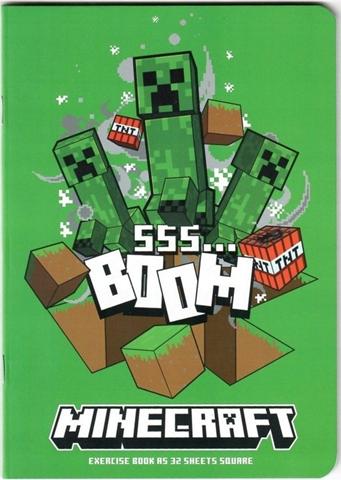 ASTRA ZESZYT A5 32K KRATKA # MINECRAFT  102 025 057 /10/