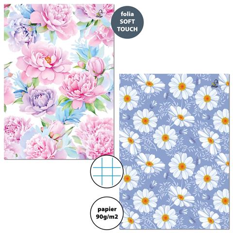 BEE-BEE ZESZYT A4 32K KRATKA # 90G/M2   SUMMER TIME /10/
