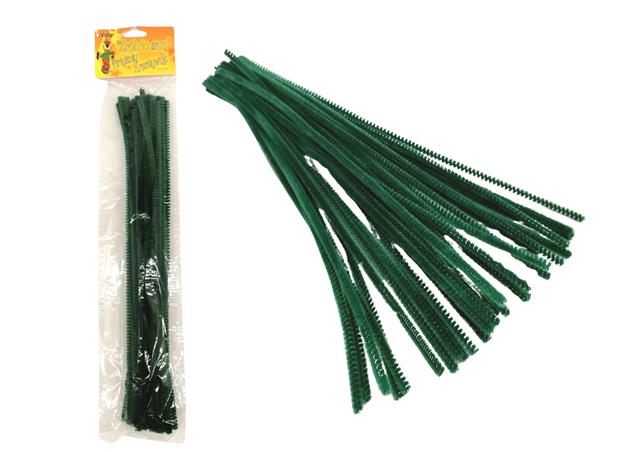 VISTAR DRUCIKI KREATYWNE 6MM 30CM C.ZIELONE 036 /30/