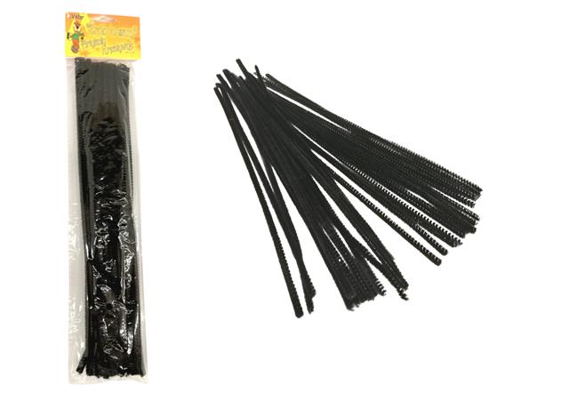 VISTAR DRUCIKI KREATYWNE 6MM 30CM CZARNE 047 /30/