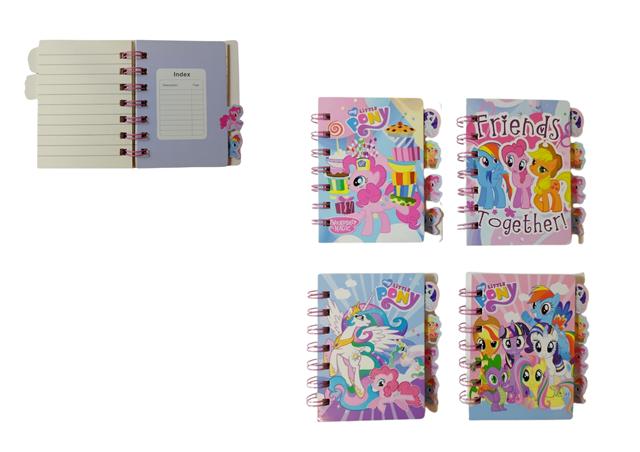 VISTAR NOTES NA SPIRALI A7 Z REGISTRAMI LITTLE PONY MY-103-8 /24/