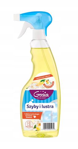 GOSIA PŁYN DO SZYB I LUSTER 500ML EGZOTYCZNA CYTRYNA