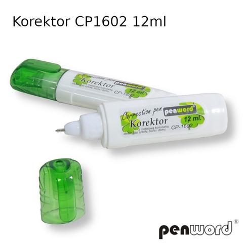 KOREKTOR W DŁUGOPISIE 12ML CP1602 PSH   /12/