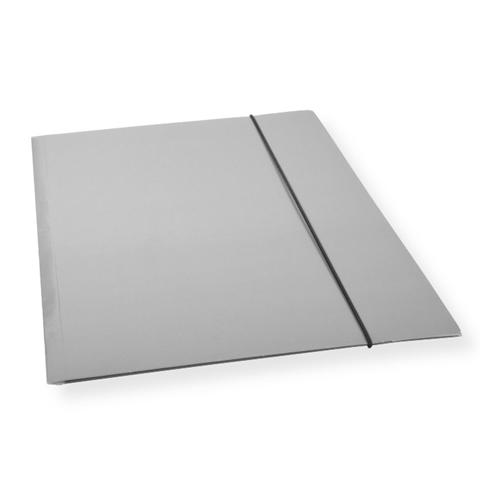 TECZKA A4 Z GUMKĄ CF-1 LAKIEROWANA SZARA300G/M2 PSH /10/