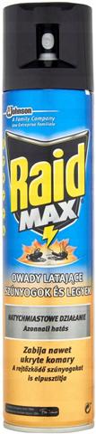 SCJ-RAID SPRAY MAX NA OWADY LATAJĄCE 300ML.