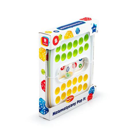 DUMEL DISCOVERY MATEMATYCZNY POP IT ŻÓŁTO-ZIELONY DD30880